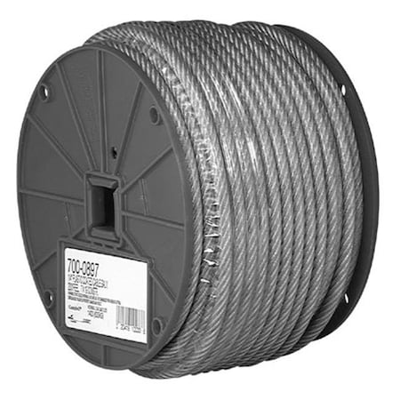 APEX TOOL GROUP Apex Tool Group - Chain .25in. X 200ft. Cable Vinyl Coated Reel  7000897 - Pack of 200 7000897